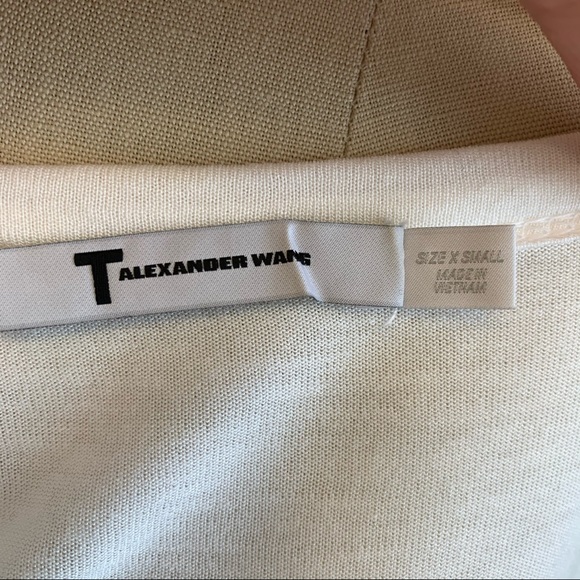 T by Alexander Wang Classic Pocket Tee White - Picture 6 of 10